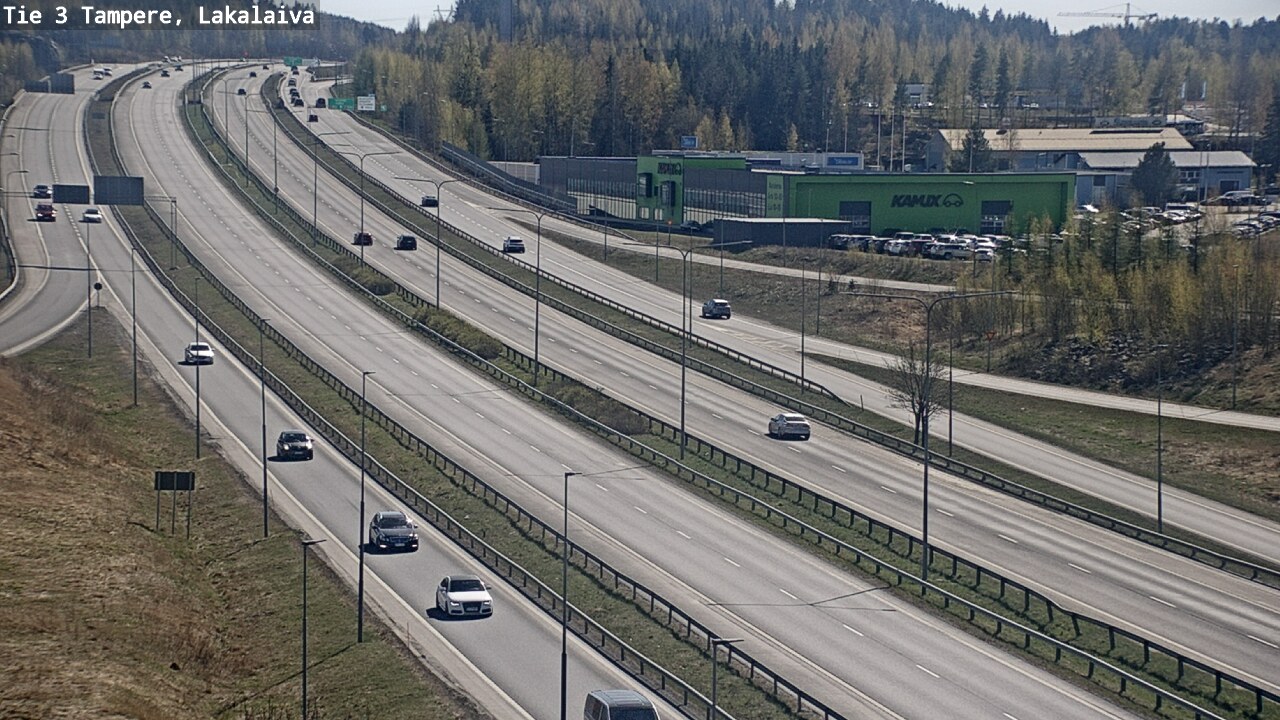 Kelikamerat Kuva Tie 3 Tampere, Lakalaiva, Tampere, Pirkanmaa