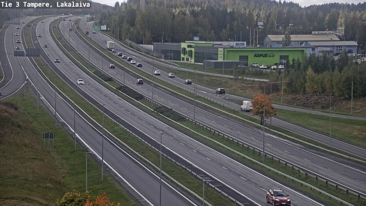 Kelikamerat Kuva Tie 3 Tampere, Lakalaiva, Tampere, Pirkanmaa