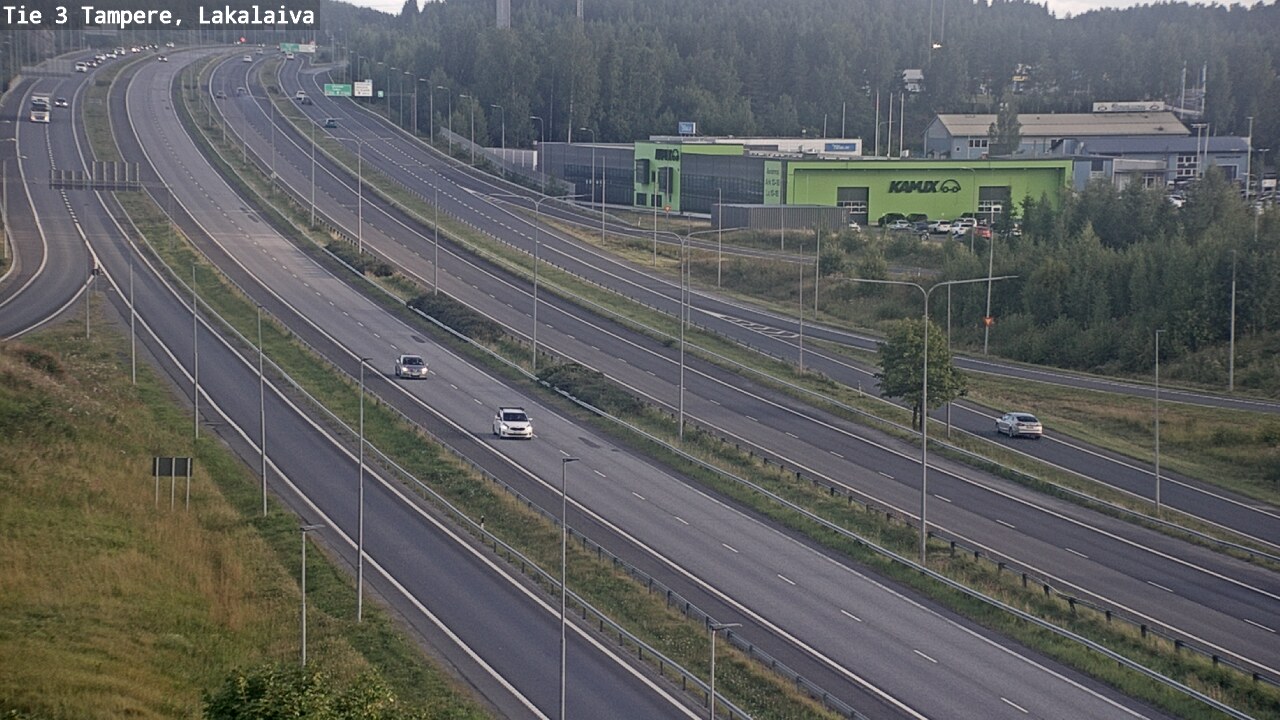 Kelikamerat Kuva Tie 3 Tampere, Lakalaiva, Tampere, Pirkanmaa