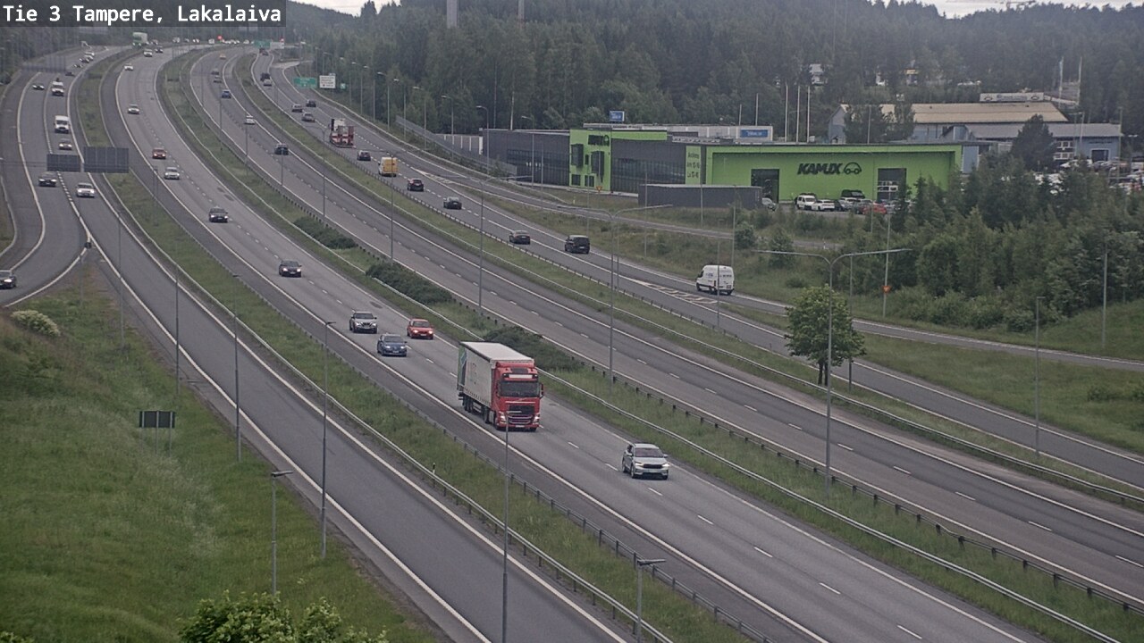 Weather Camera Image Road 3 Tampere, Lakalaiva, Tampere, Pirkanmaa