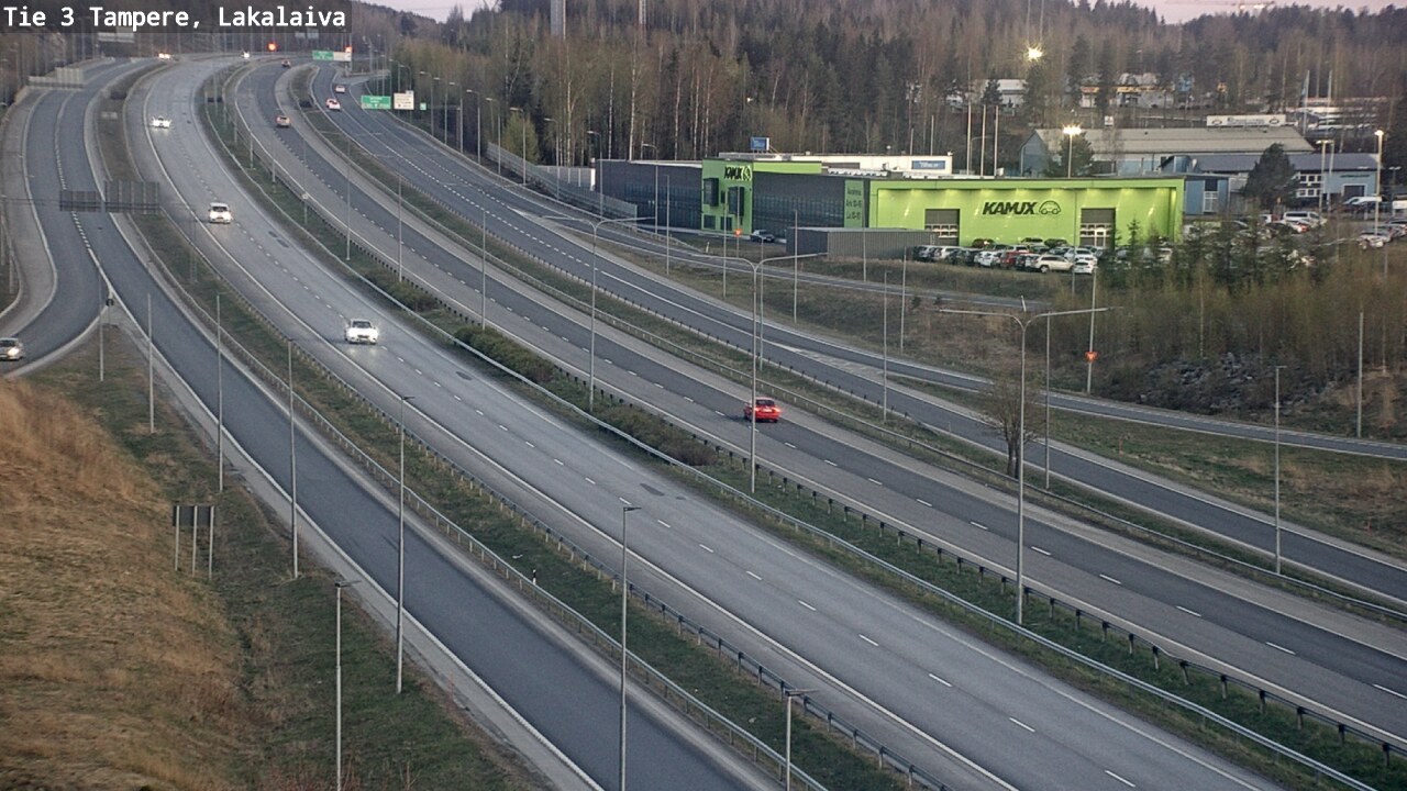 Weather Camera Image Road 3 Tampere, Lakalaiva, Tampere, Pirkanmaa