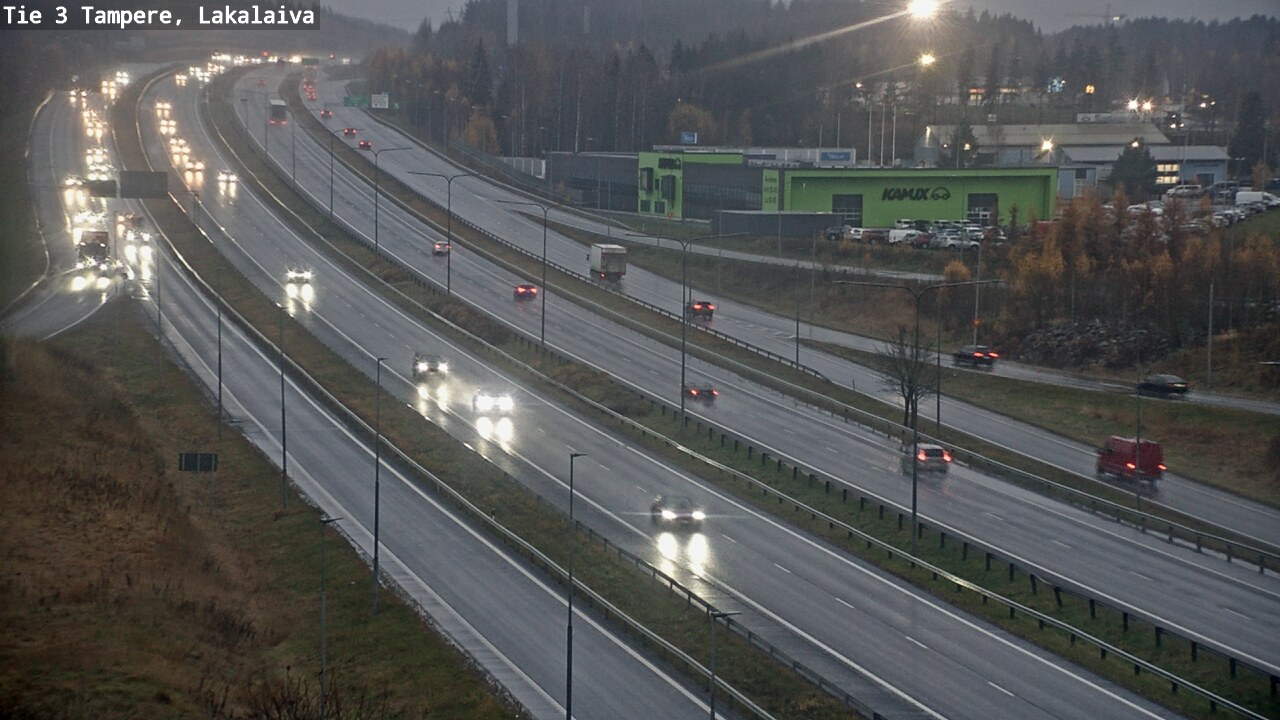 Kelikamerat Kuva Tie 3 Tampere, Lakalaiva, Tampere, Pirkanmaa