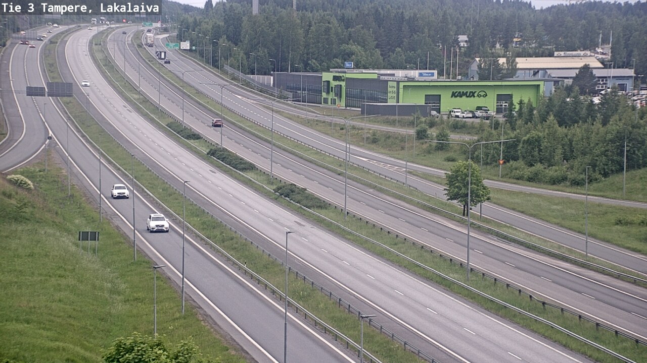 Kelikamerat Kuva Tie 3 Tampere, Lakalaiva, Tampere, Pirkanmaa