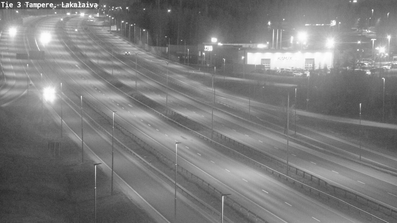 Weather Camera Image Road 3 Tampere, Lakalaiva, Tampere, Pirkanmaa