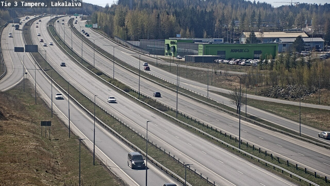 Kelikamerat Kuva Tie 3 Tampere, Lakalaiva, Tampere, Pirkanmaa
