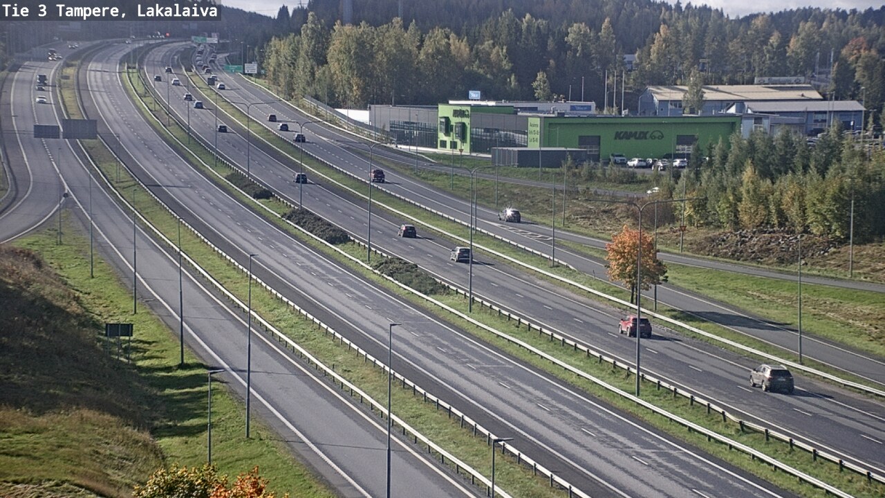 Kelikamerat Kuva Tie 3 Tampere, Lakalaiva, Tampere, Pirkanmaa