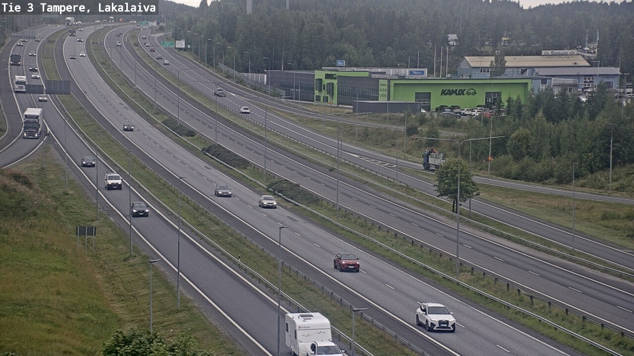 Weather Camera Image Road 3 Tampere, Lakalaiva, Tampere, Pirkanmaa