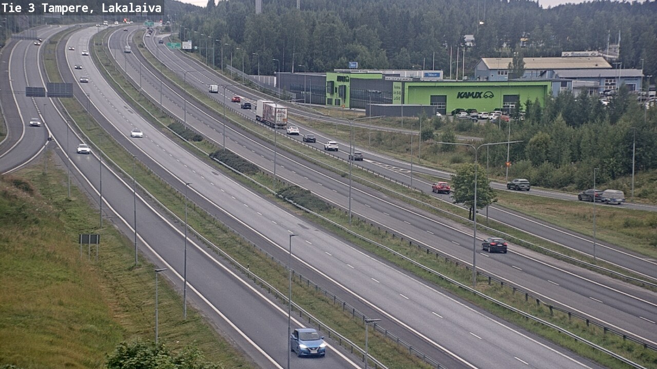 Kelikamerat Kuva Tie 3 Tampere, Lakalaiva, Tampere, Pirkanmaa