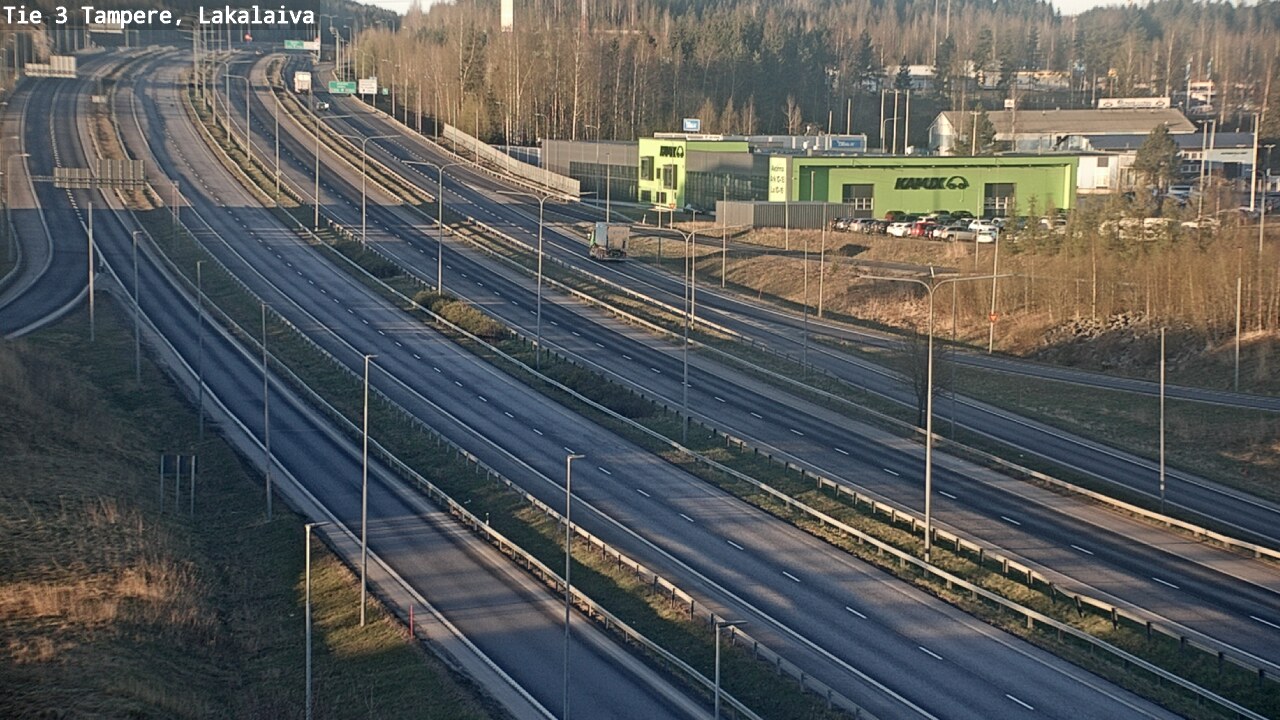 Kelikamerat Kuva Tie 3 Tampere, Lakalaiva, Tampere, Pirkanmaa