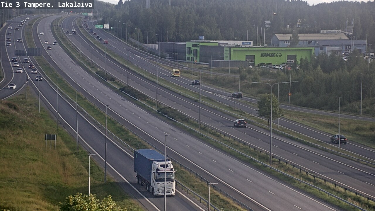 Kelikamerat Kuva Tie 3 Tampere, Lakalaiva, Tampere, Pirkanmaa