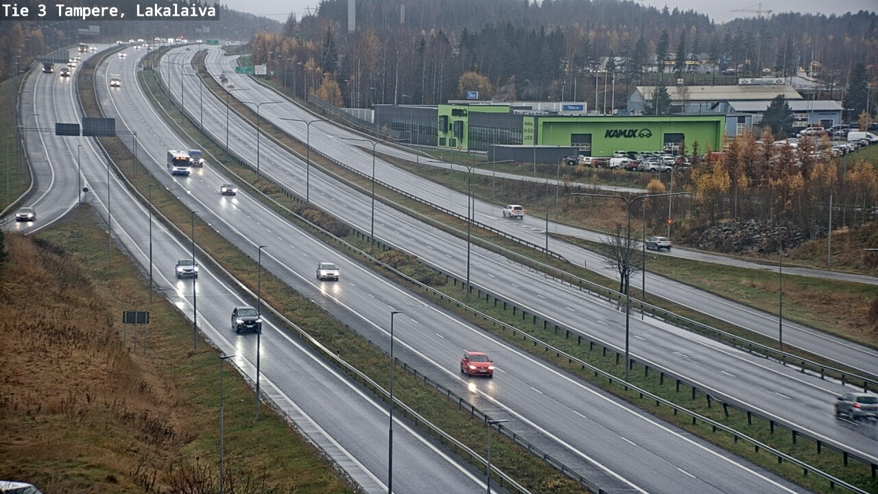 Kelikamerat Kuva Tie 3 Tampere, Lakalaiva, Tampere, Pirkanmaa