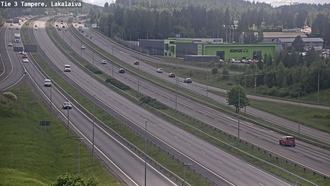Kelikamerat Kuva Tie 3 Tampere, Lakalaiva, Tampere, Pirkanmaa