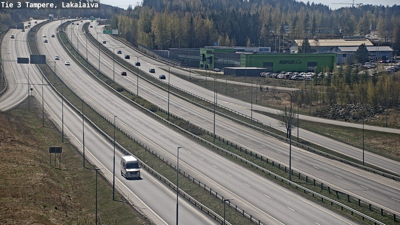 Kelikamerat Kuva Tie 3 Tampere, Lakalaiva, Tampere, Pirkanmaa