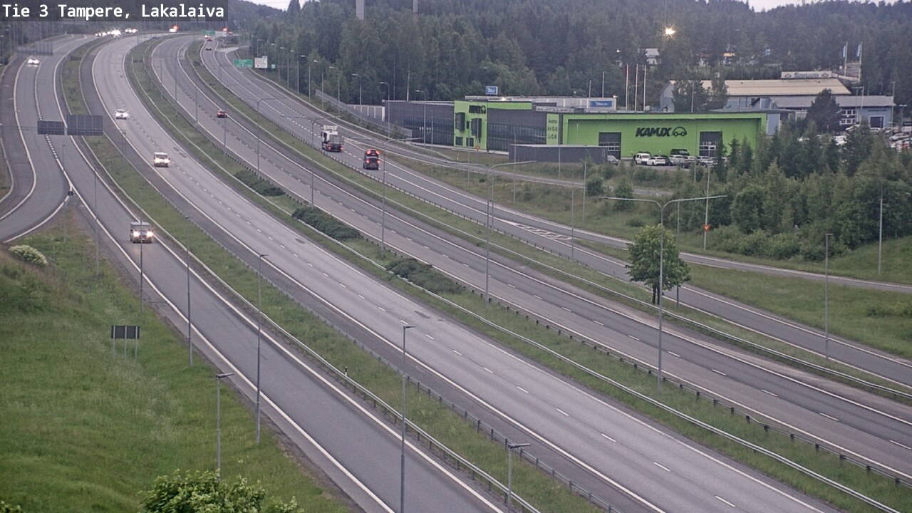 Kelikamerat Kuva Tie 3 Tampere, Lakalaiva, Tampere, Pirkanmaa