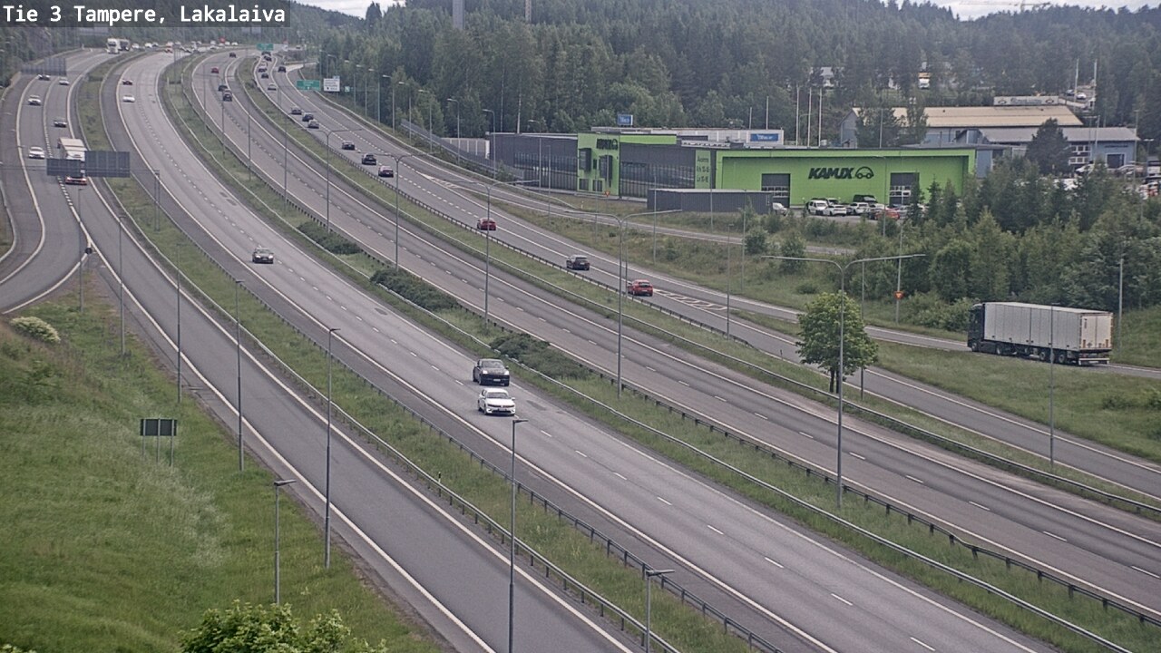 Weather Camera Image Road 3 Tampere, Lakalaiva, Tampere, Pirkanmaa