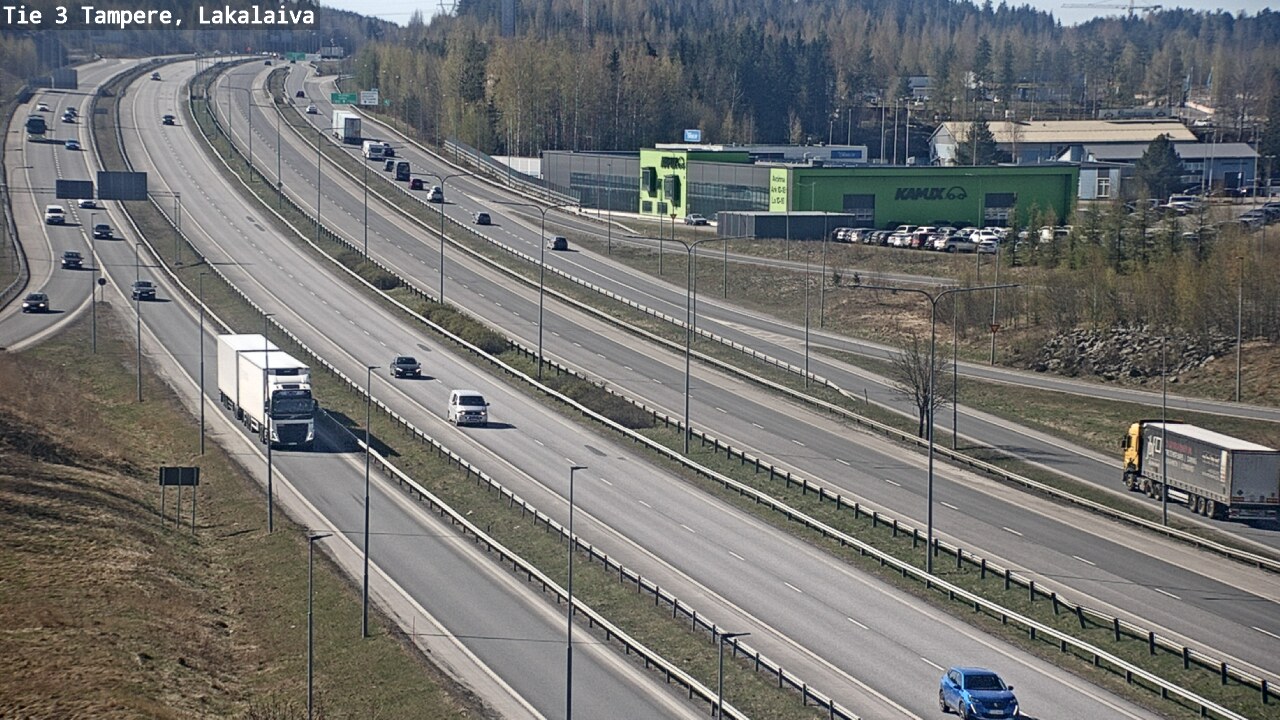 Kelikamerat Kuva Tie 3 Tampere, Lakalaiva, Tampere, Pirkanmaa
