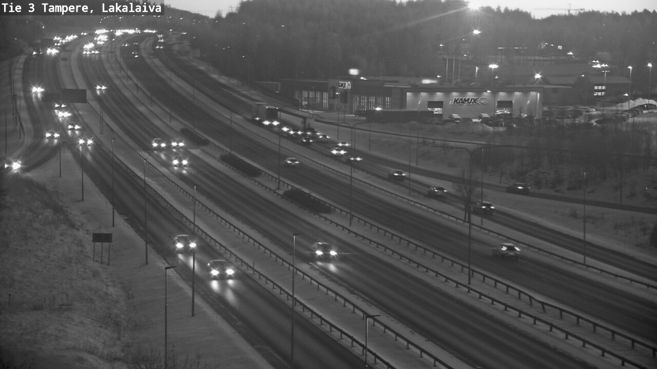 Weather Camera Image Road 3 Tampere, Lakalaiva, Tampere, Pirkanmaa