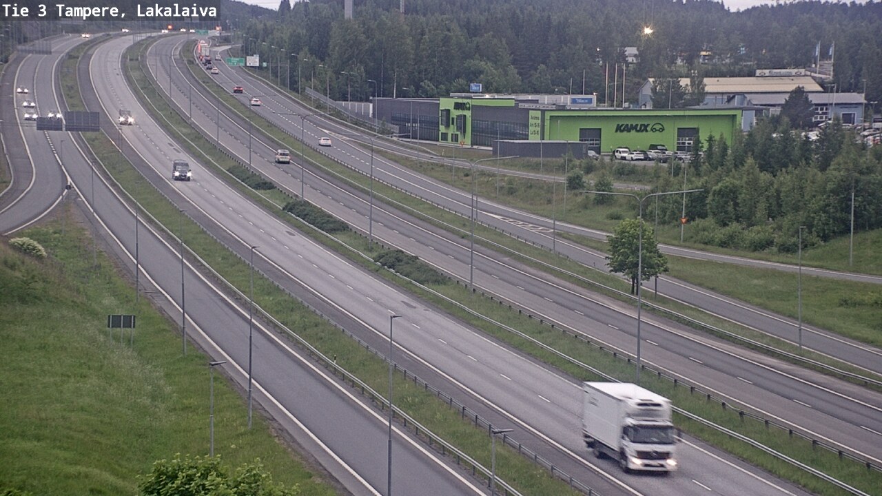 Kelikamerat Kuva Tie 3 Tampere, Lakalaiva, Tampere, Pirkanmaa