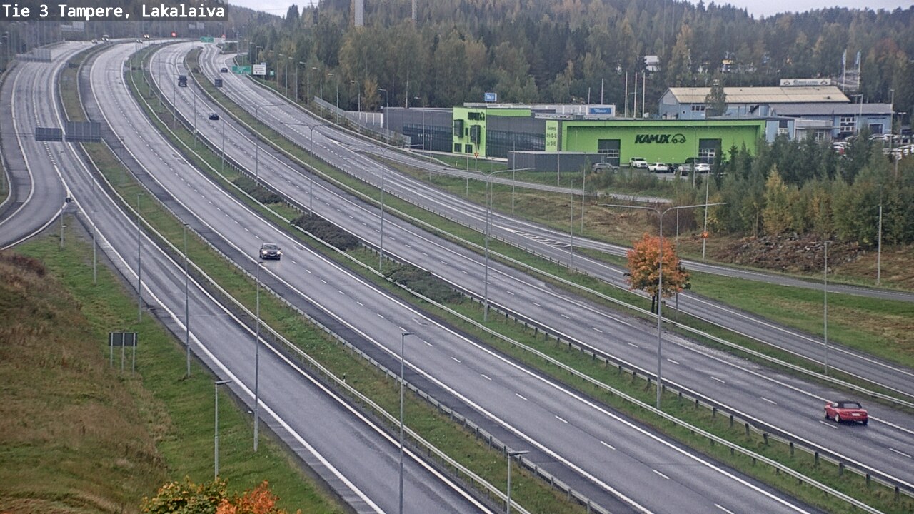 Weather Camera Image Road 3 Tampere, Lakalaiva, Tampere, Pirkanmaa