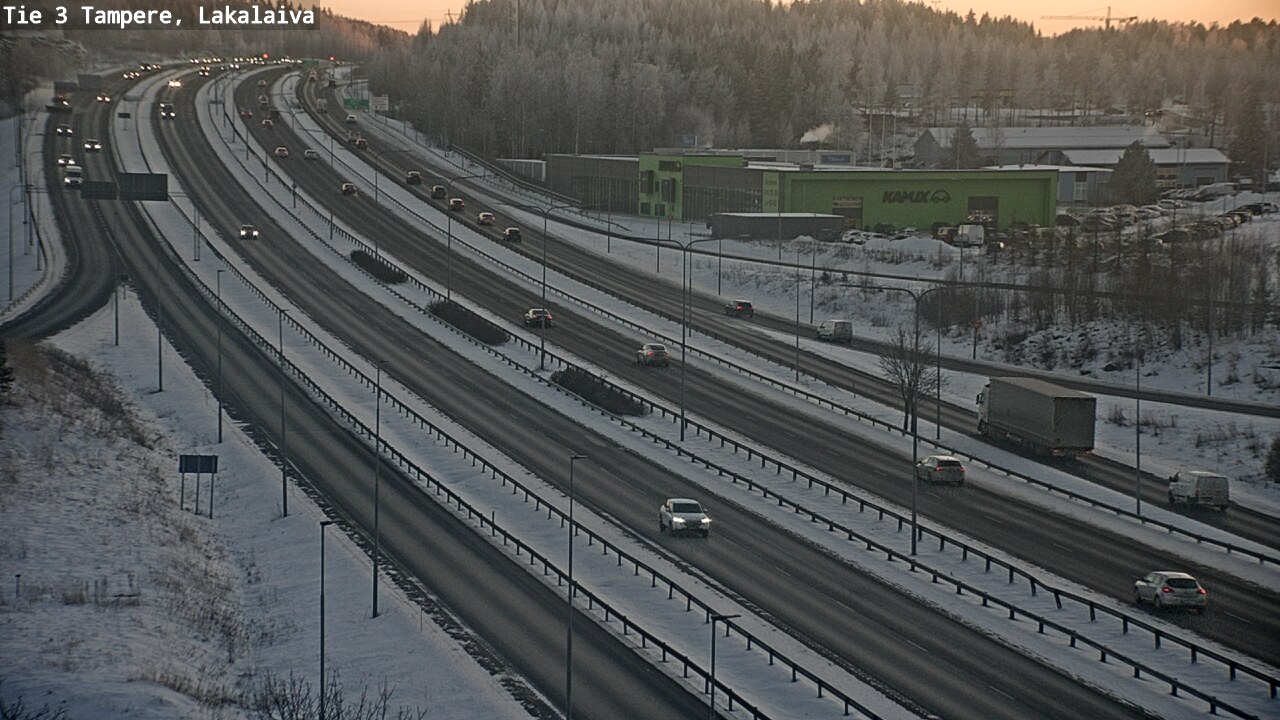 Kelikamerat Kuva Tie 3 Tampere, Lakalaiva, Tampere, Pirkanmaa