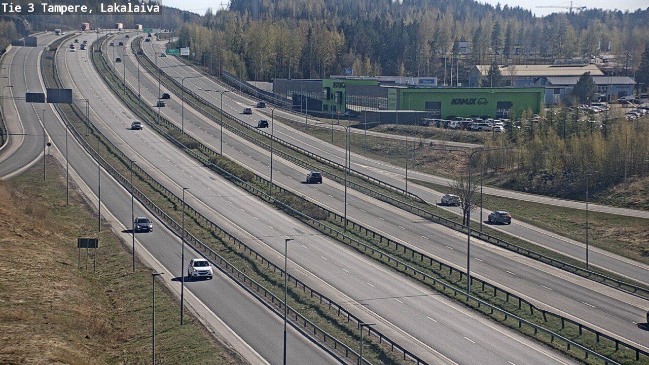 Kelikamerat Kuva Tie 3 Tampere, Lakalaiva, Tampere, Pirkanmaa