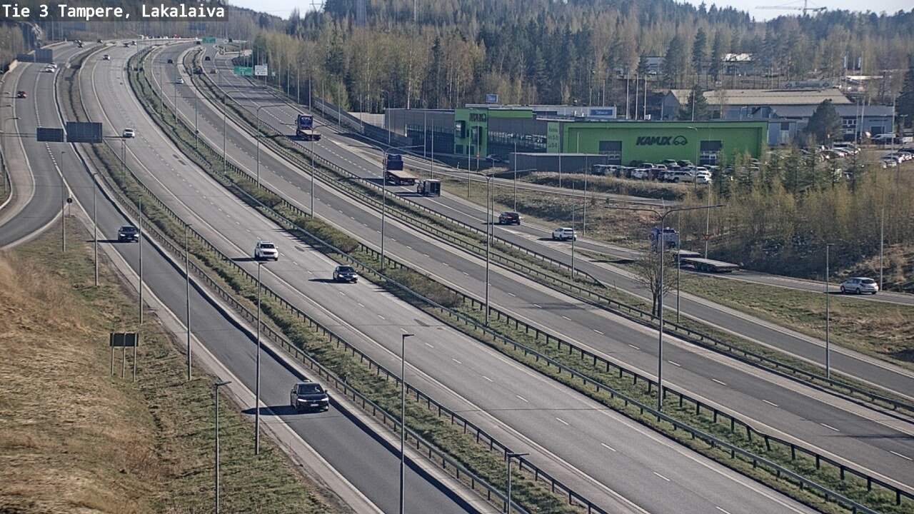 Kelikamerat Kuva Tie 3 Tampere, Lakalaiva, Tampere, Pirkanmaa