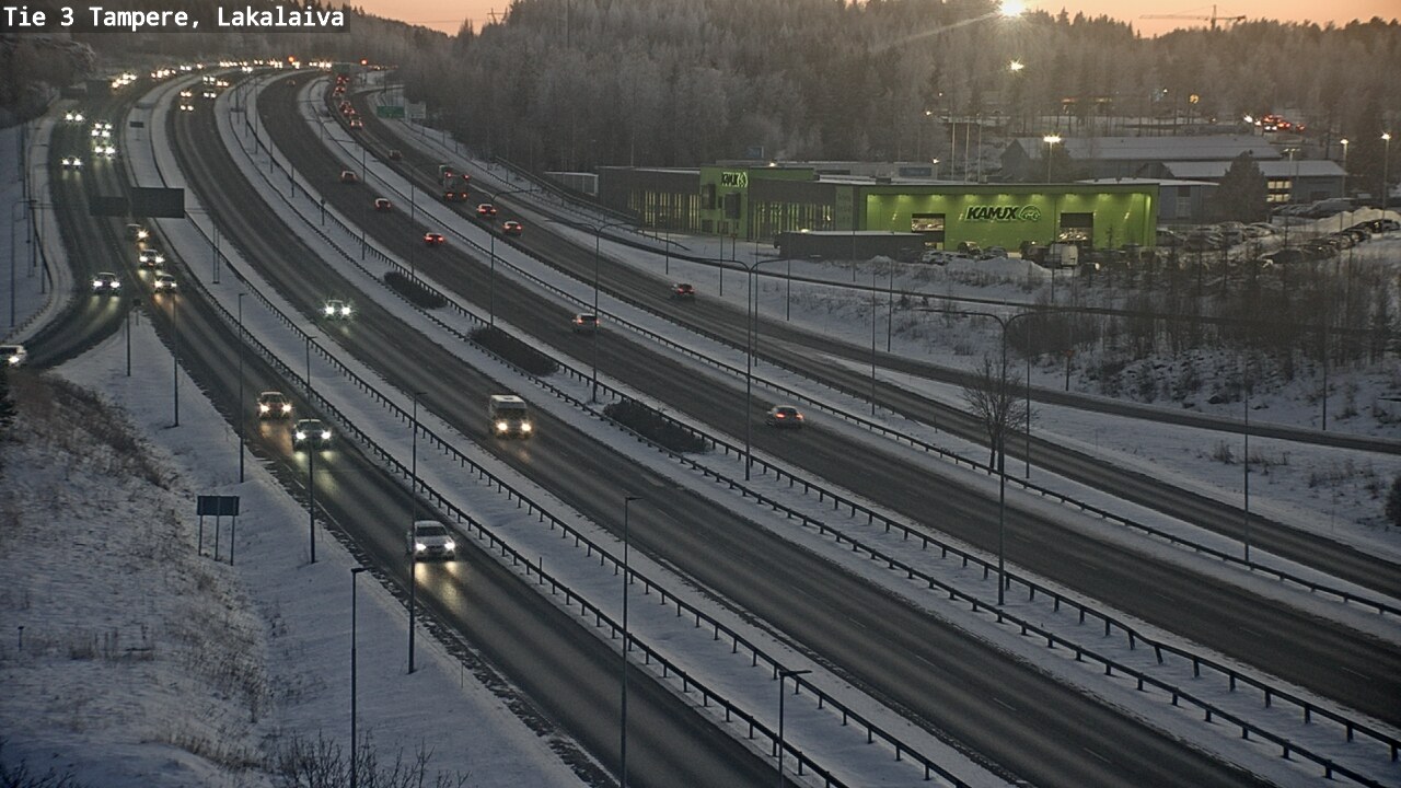 Kelikamerat Kuva Tie 3 Tampere, Lakalaiva, Tampere, Pirkanmaa