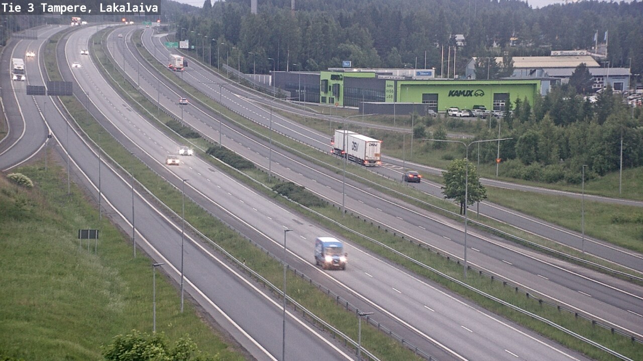 Kelikamerat Kuva Tie 3 Tampere, Lakalaiva, Tampere, Pirkanmaa