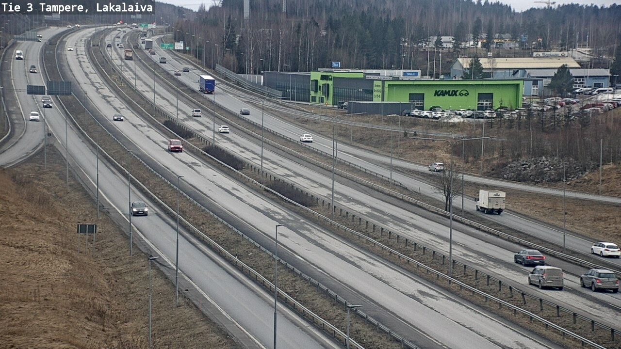 Kelikamerat Kuva Tie 3 Tampere, Lakalaiva, Tampere, Pirkanmaa