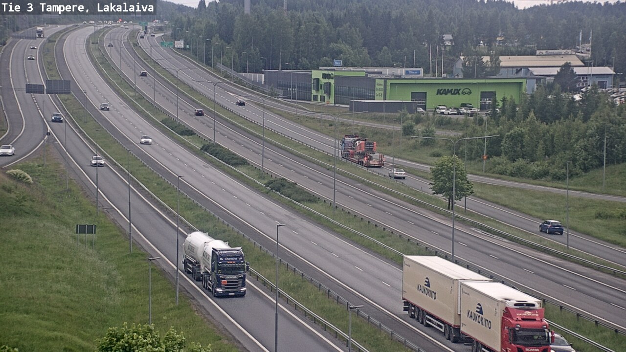 Kelikamerat Kuva Tie 3 Tampere, Lakalaiva, Tampere, Pirkanmaa