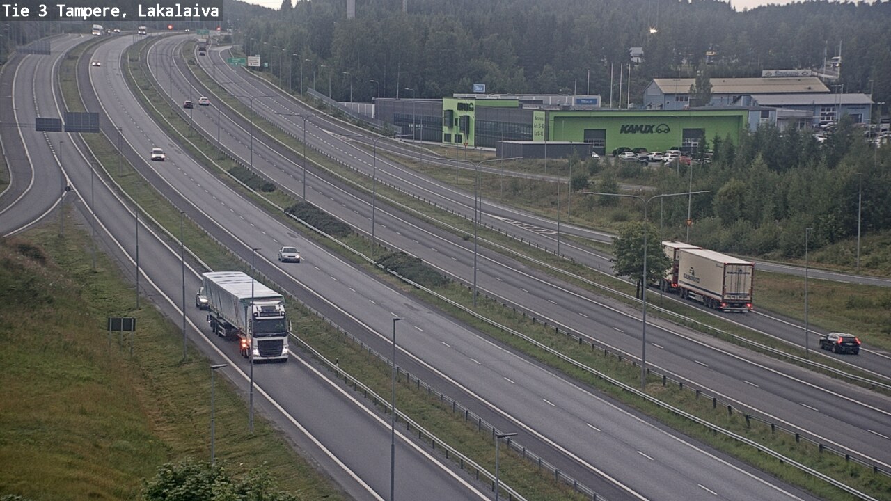 Kelikamerat Kuva Tie 3 Tampere, Lakalaiva, Tampere, Pirkanmaa