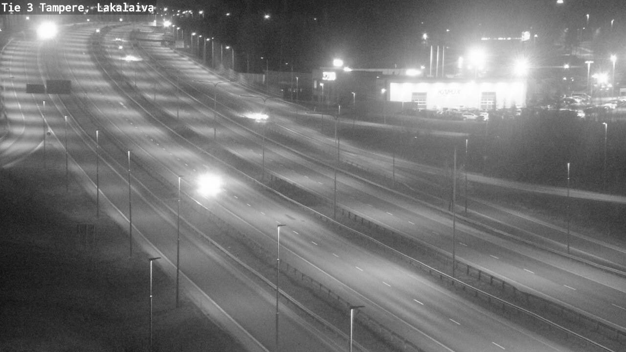 Weather Camera Image Road 3 Tampere, Lakalaiva, Tampere, Pirkanmaa