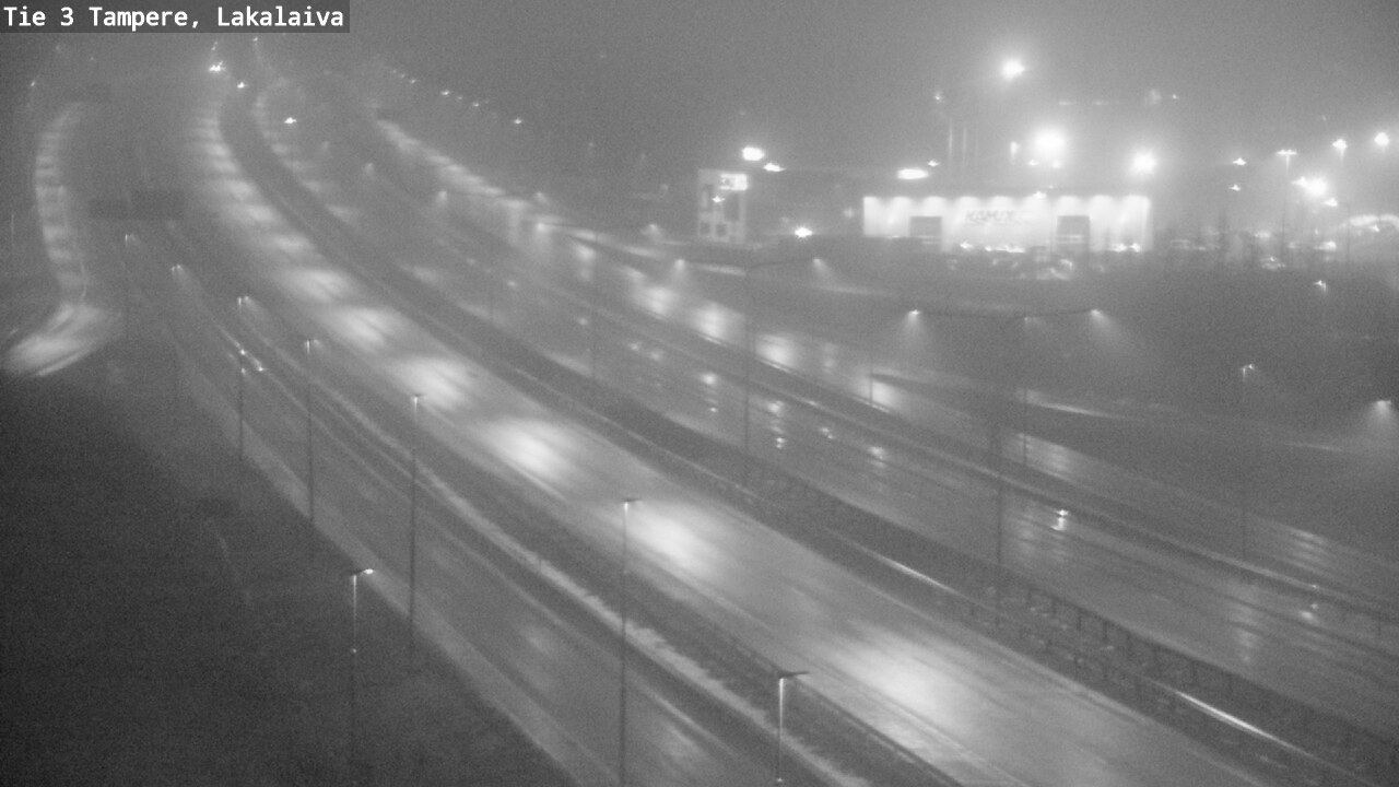 Weather Camera Image Väg 3 Tammerfors, Lakalaiva, Tampere, Pirkanmaa