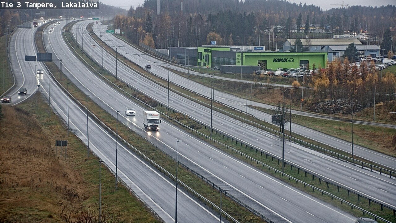 Kelikamerat Kuva Tie 3 Tampere, Lakalaiva, Tampere, Pirkanmaa