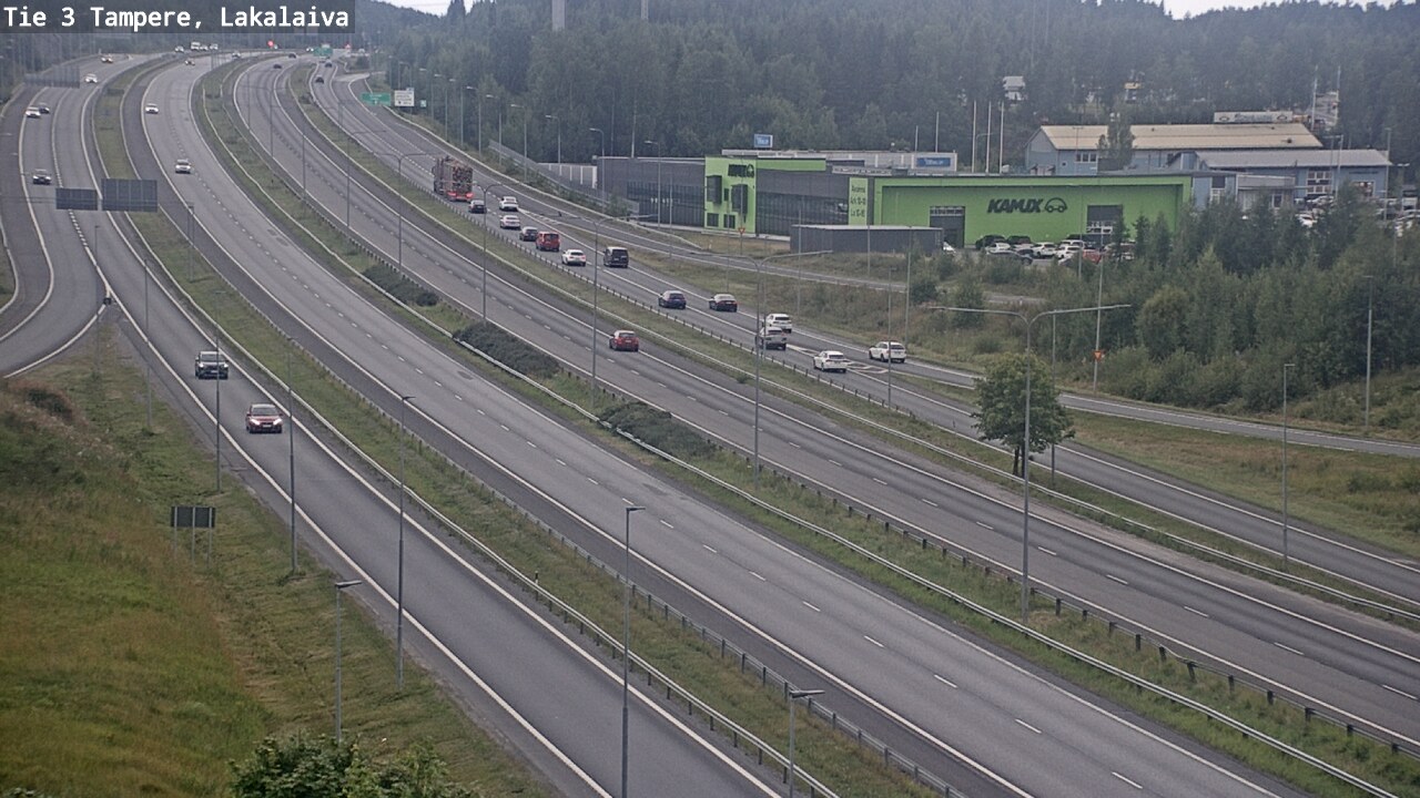 Kelikamerat Kuva Tie 3 Tampere, Lakalaiva, Tampere, Pirkanmaa