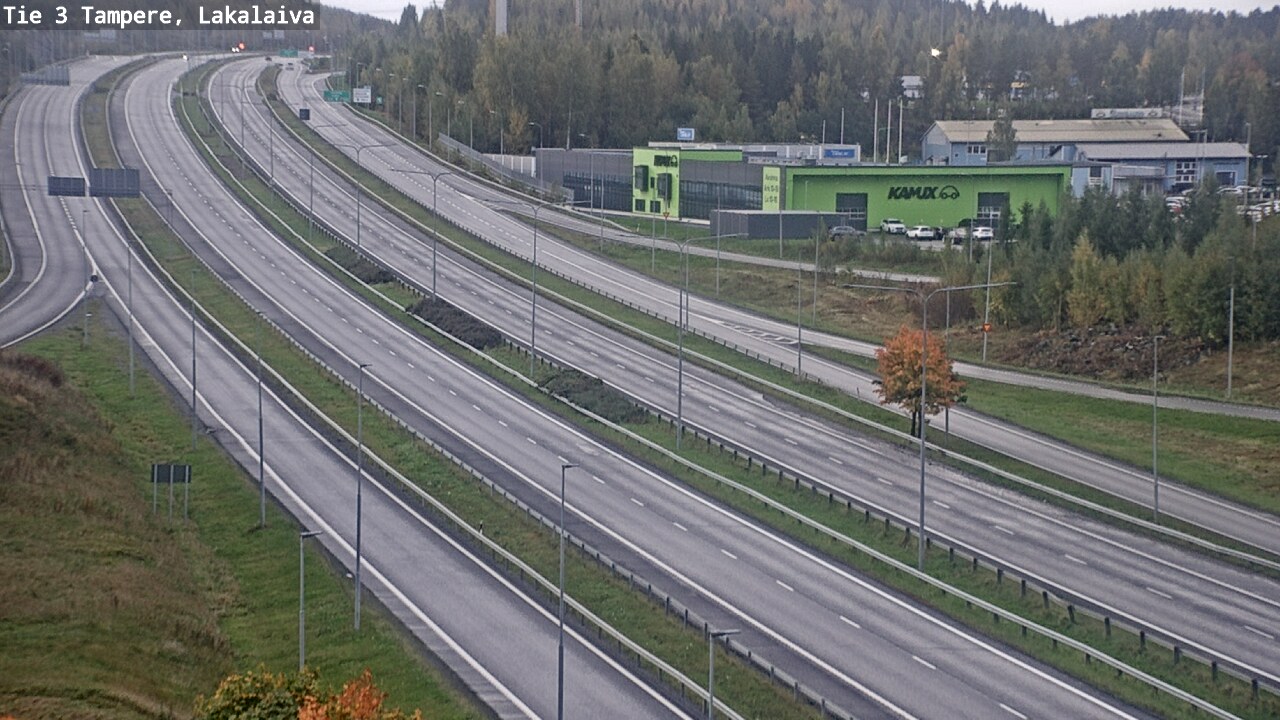Weather Camera Image Road 3 Tampere, Lakalaiva, Tampere, Pirkanmaa