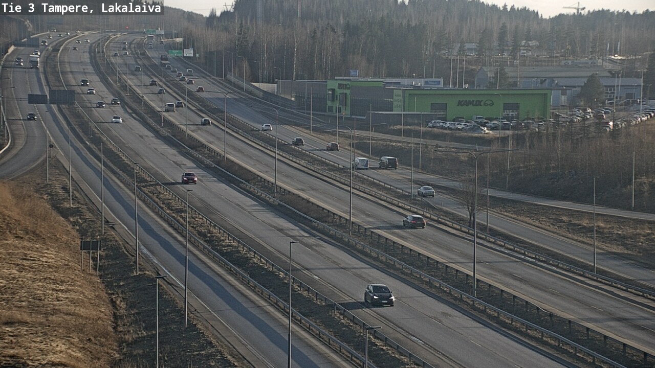 Weather Camera Image Road 3 Tampere, Lakalaiva, Tampere, Pirkanmaa