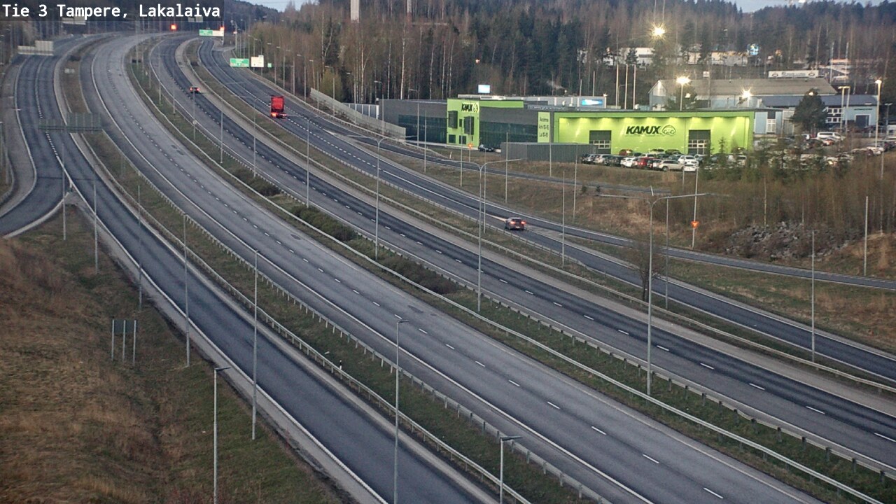 Kelikamerat Kuva Tie 3 Tampere, Lakalaiva, Tampere, Pirkanmaa
