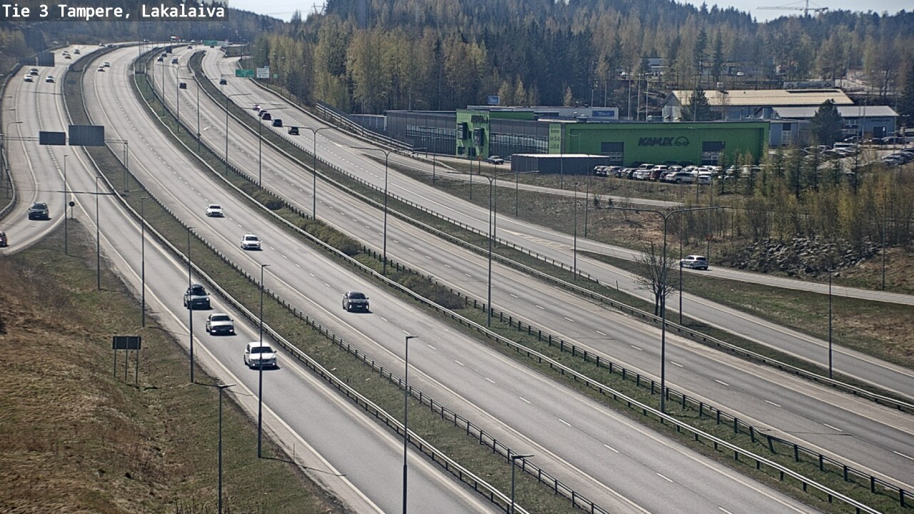 Kelikamerat Kuva Tie 3 Tampere, Lakalaiva, Tampere, Pirkanmaa