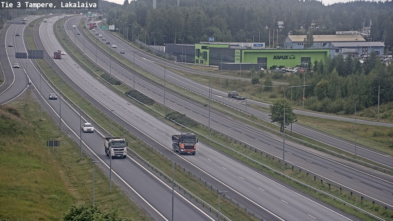 Weather Camera Image Road 3 Tampere, Lakalaiva, Tampere, Pirkanmaa