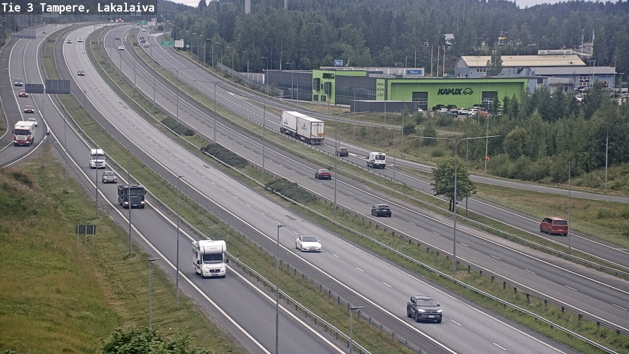 Kelikamerat Kuva Tie 3 Tampere, Lakalaiva, Tampere, Pirkanmaa