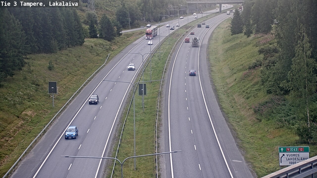 Weather Camera Image Road 3 Tampere, Lakalaiva, Tampere, Pirkanmaa