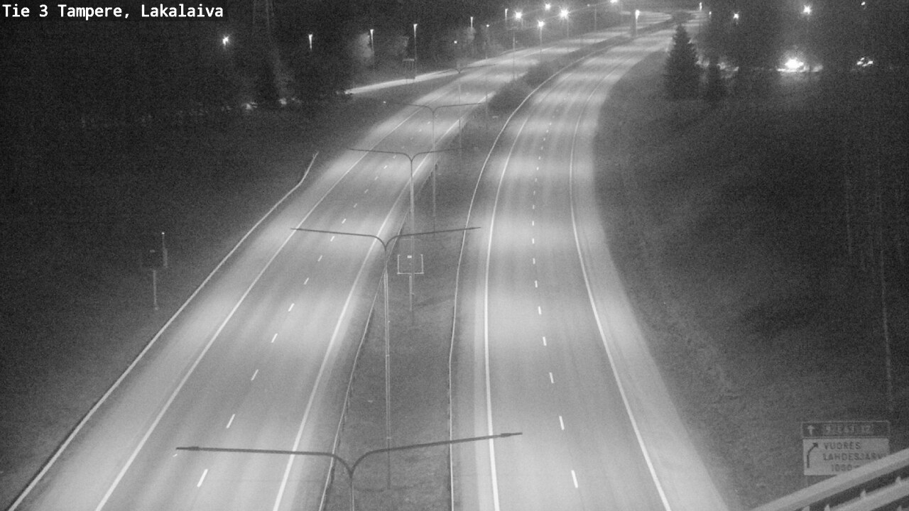 Weather Camera Image Road 3 Tampere, Lakalaiva, Tampere, Pirkanmaa