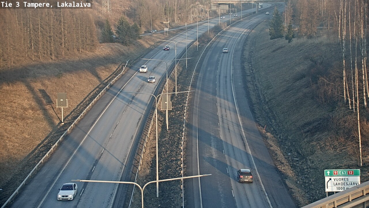 Weather Camera Image Road 3 Tampere, Lakalaiva, Tampere, Pirkanmaa