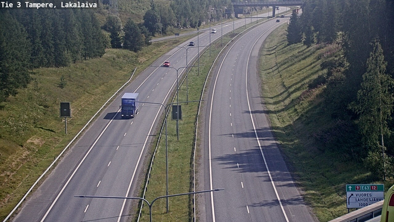 Kelikamerat Kuva Tie 3 Tampere, Lakalaiva, Tampere, Pirkanmaa