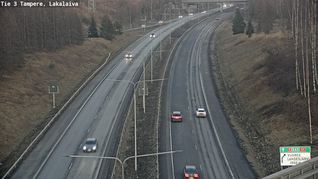 Weather Camera Image Road 3 Tampere, Lakalaiva, Tampere, Pirkanmaa