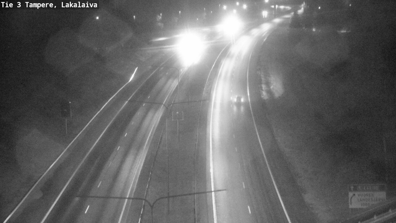 Weather Camera Image Road 3 Tampere, Lakalaiva, Tampere, Pirkanmaa