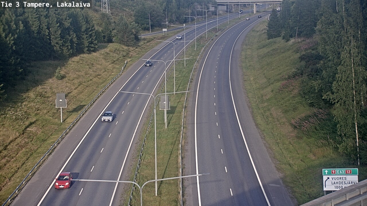 Kelikamerat Kuva Tie 3 Tampere, Lakalaiva, Tampere, Pirkanmaa