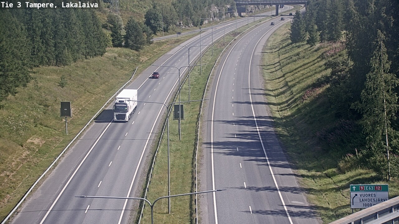 Kelikamerat Kuva Tie 3 Tampere, Lakalaiva, Tampere, Pirkanmaa