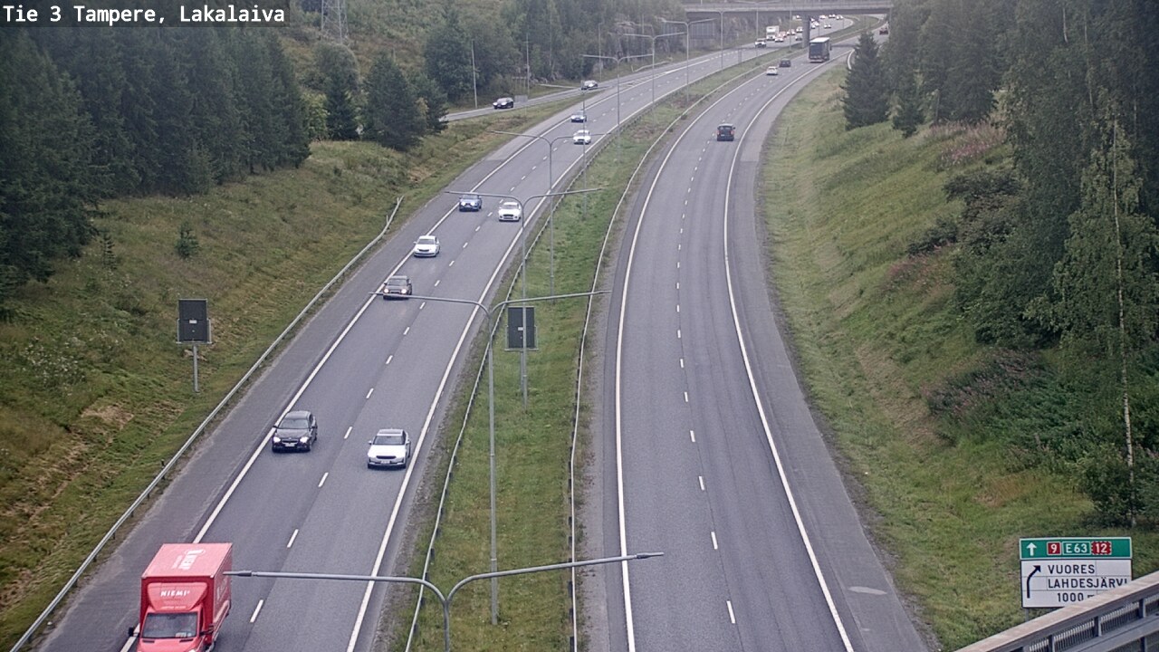 Weather Camera Image Road 3 Tampere, Lakalaiva, Tampere, Pirkanmaa